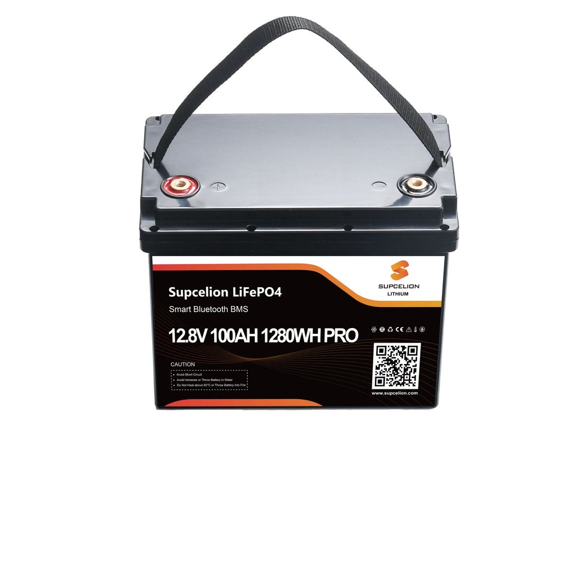 SCB 12V 100Ah PRO – LiFePO4 baterie SUPCELION