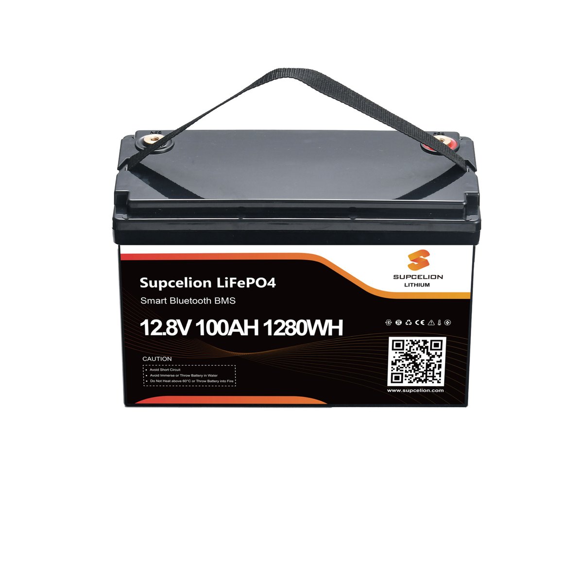 SCB 12V 100Ah – LiFePO4 baterie SUPCELION