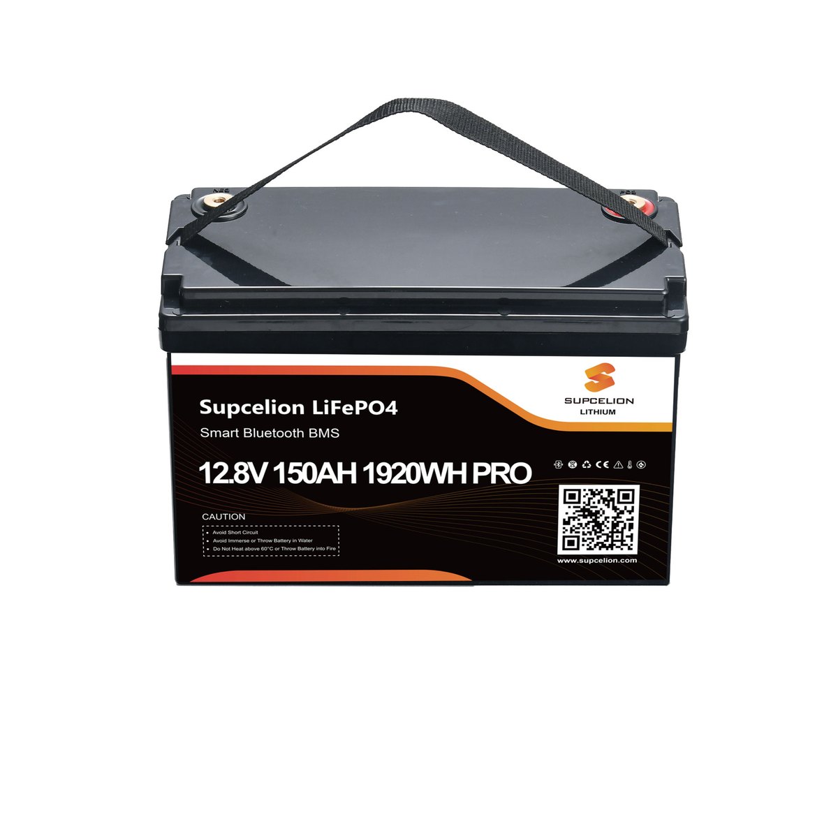 SCB 12V 150Ah PRO – LiFePO4 baterie SUPCELION