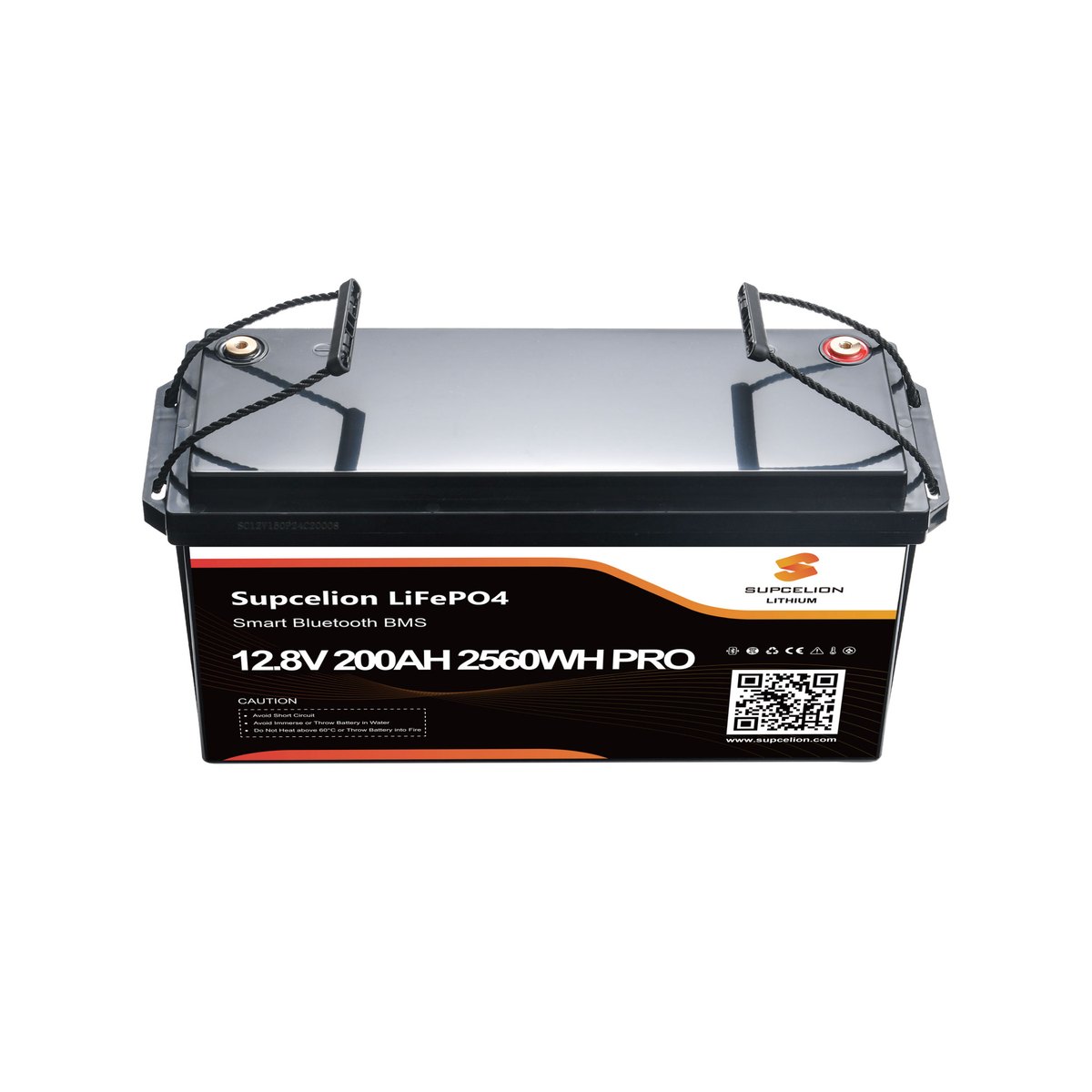 SCB 12V 200Ah PRO – LiFePO4 baterie SUPCELION