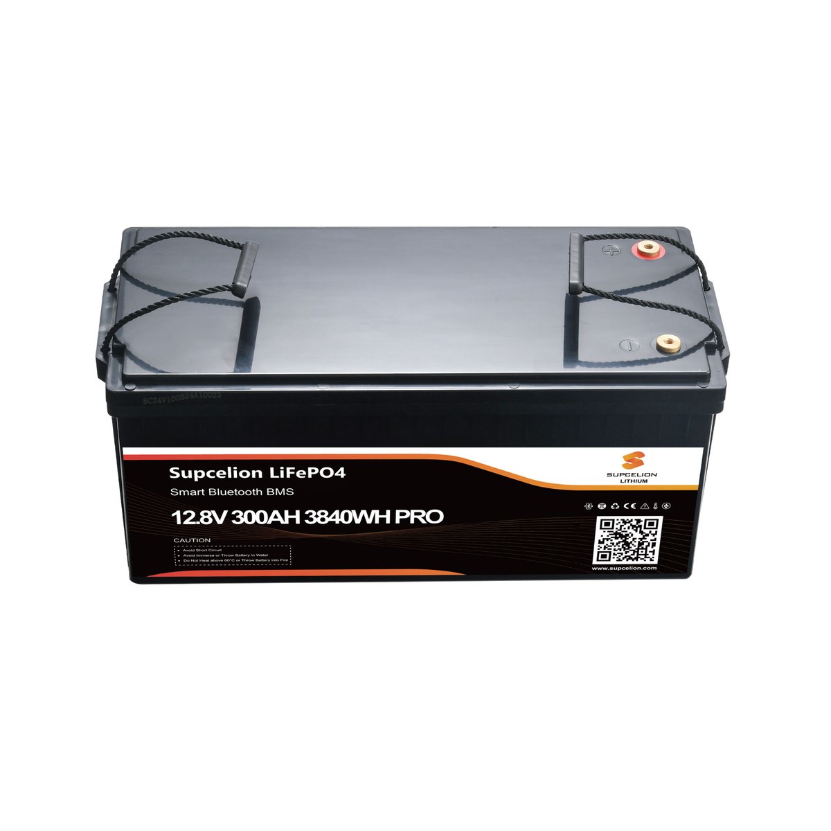 SCB 12V 300Ah PRO – LiFePO4 baterie SUPCELION