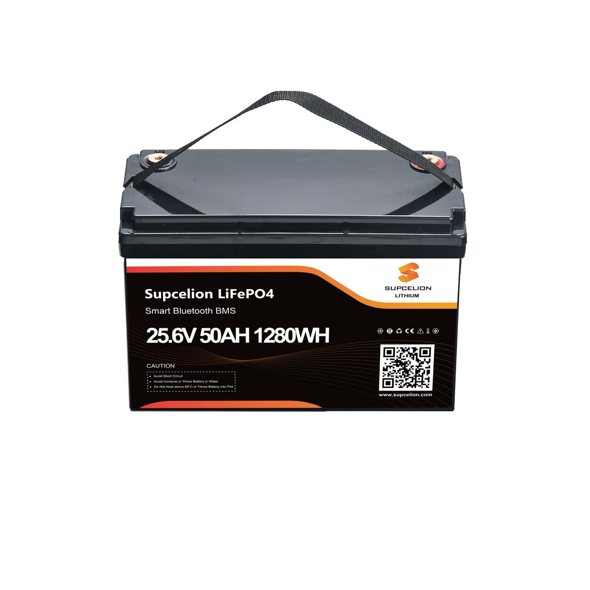 SCB 24V 50Ah – LiFePO4 baterie SUPCELION