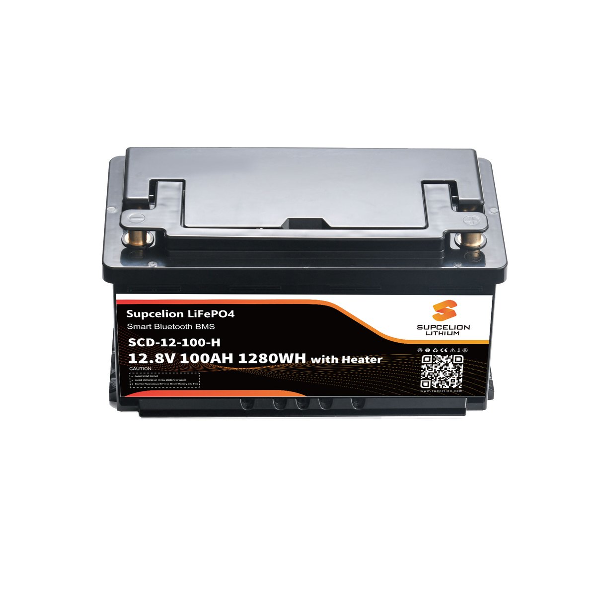 SUPCELION SCD 12V 100Ah Heater – LiFePO4 baterie SUPCELION