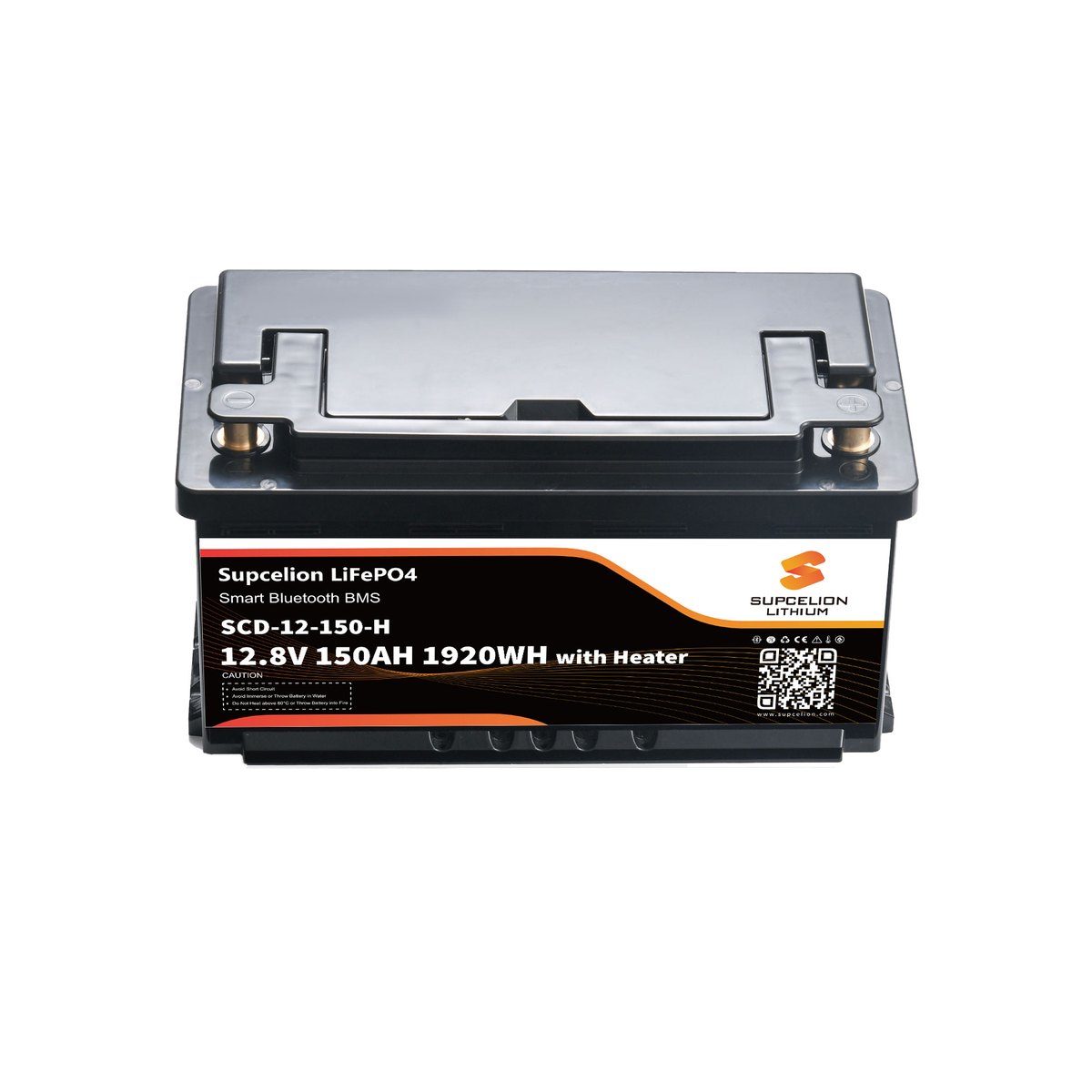 SUPCELION SCD 12V 150Ah Heater – LiFePO4 baterie SUPCELION